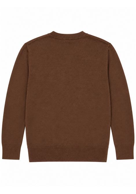 Pull con logo MANUEL RITZ | MR4434CACAO